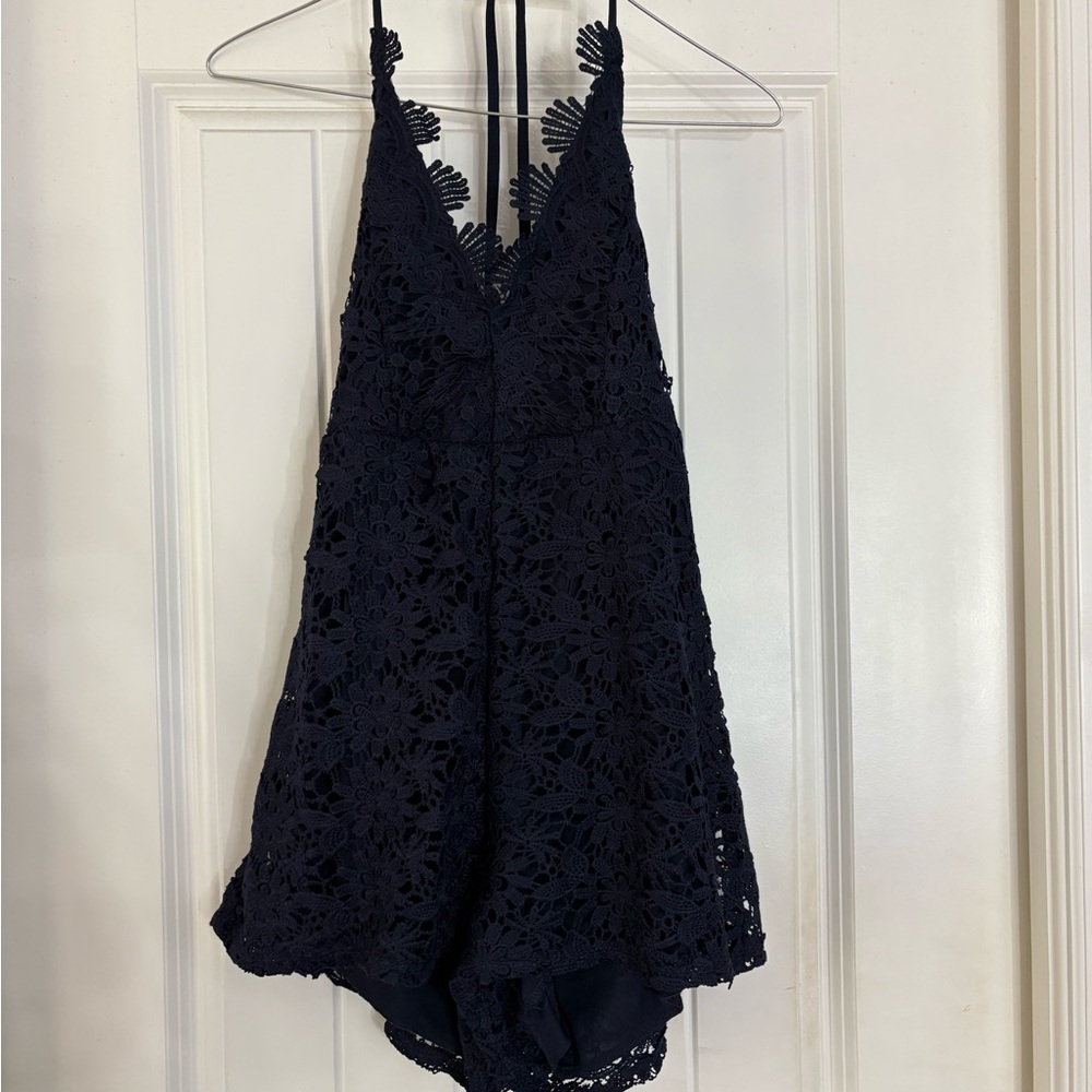 Love Nation Midnight Lace Romper